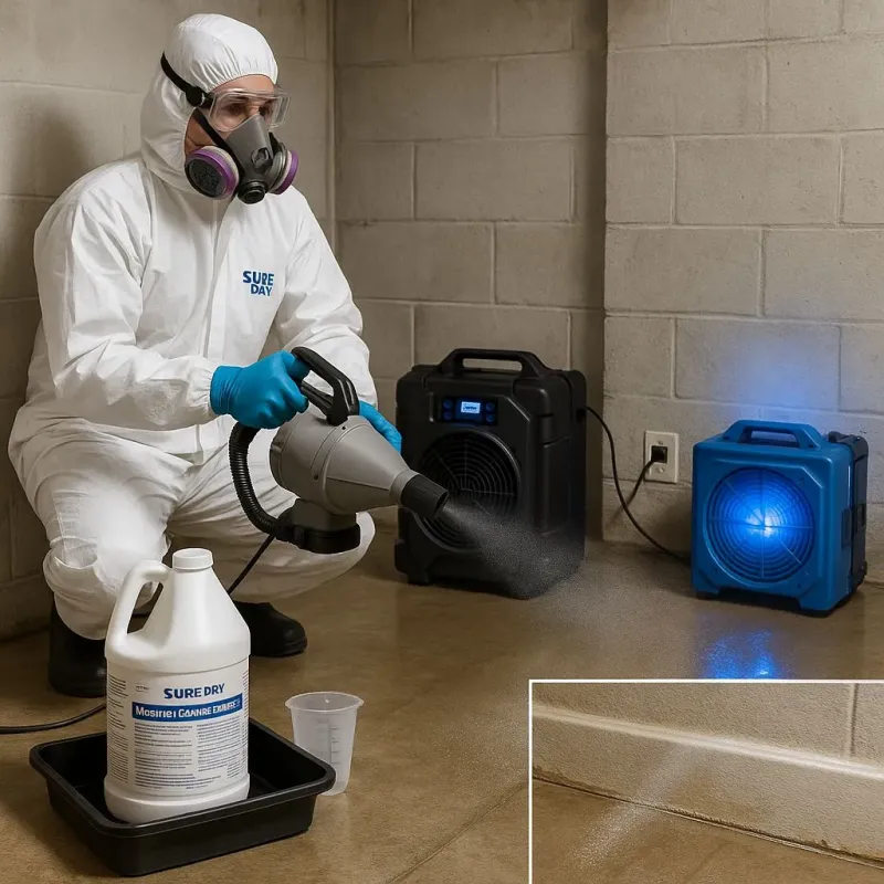 Sanitization and Odor Removal process in Ashland, PA