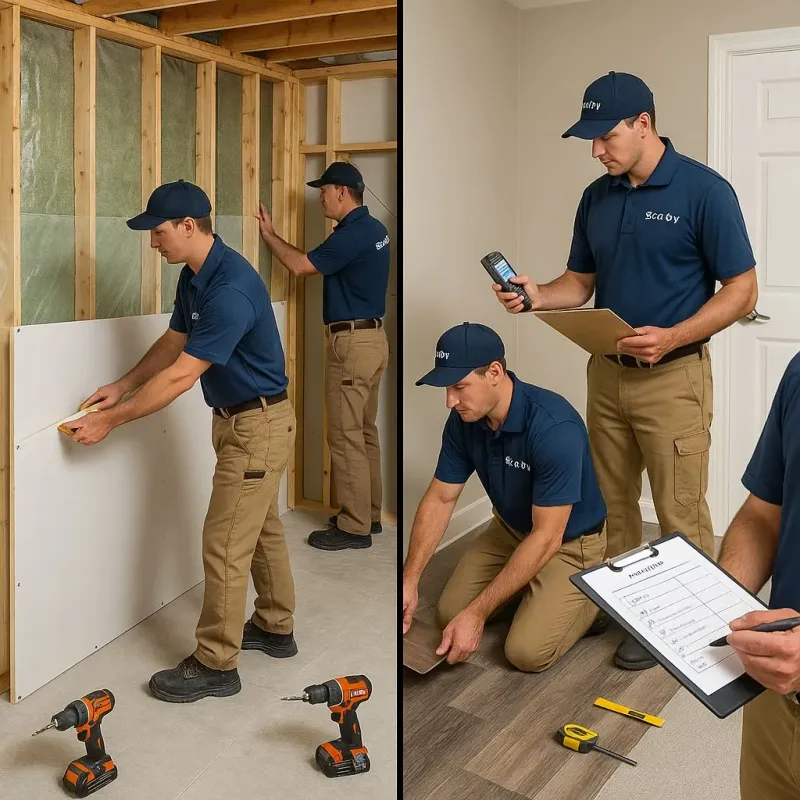 Repairs and Reconstruction process in Ashland, PA